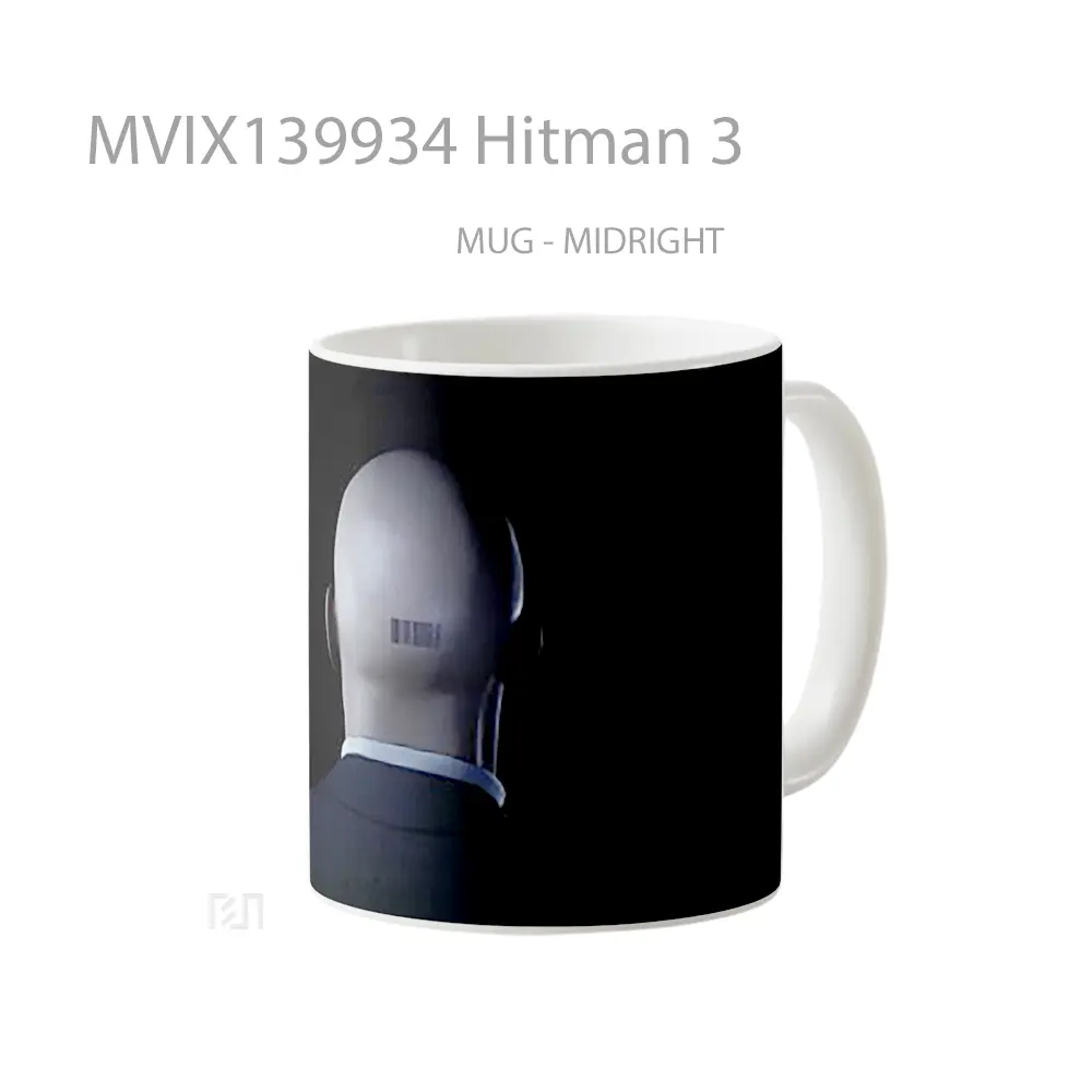 Mug Hitman 3 Gelas Keramik Unik - All-side / Desain