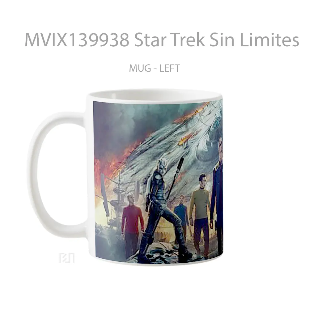 Mug Star Trek Sin Limites Gelas Astronomi - All-side / Desain