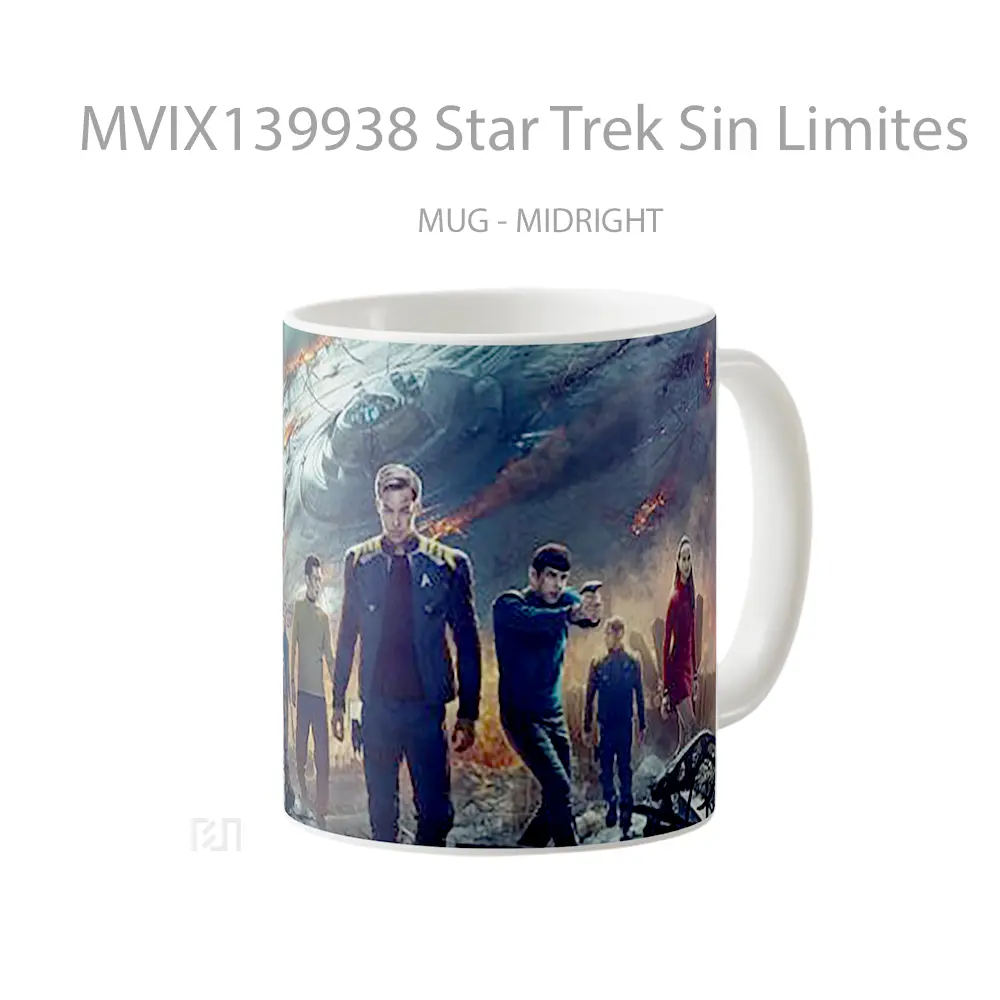 Mug Star Trek Sin Limites Gelas Astronomi - All-side / Desain