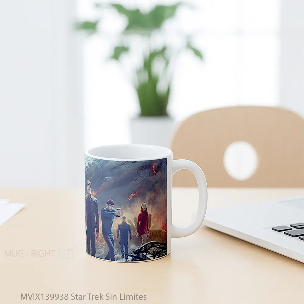 Mug Star Trek Sin Limites Gelas Astronomi - All-side / Desain