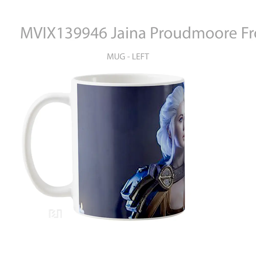 Mug Jaina Proudmoore From The World Of Warcraft Gelas Keramik Unik - All-side / Desain