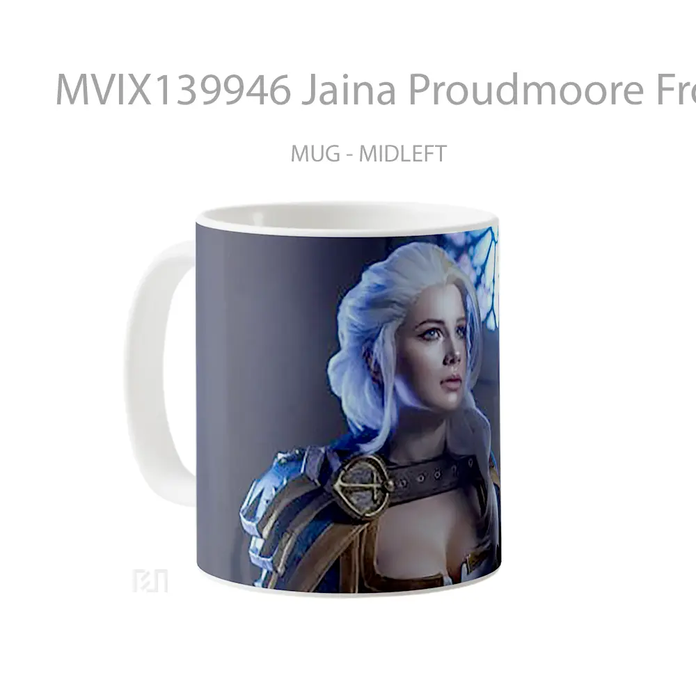 Mug Jaina Proudmoore From The World Of Warcraft Gelas Keramik Unik - All-side / Desain