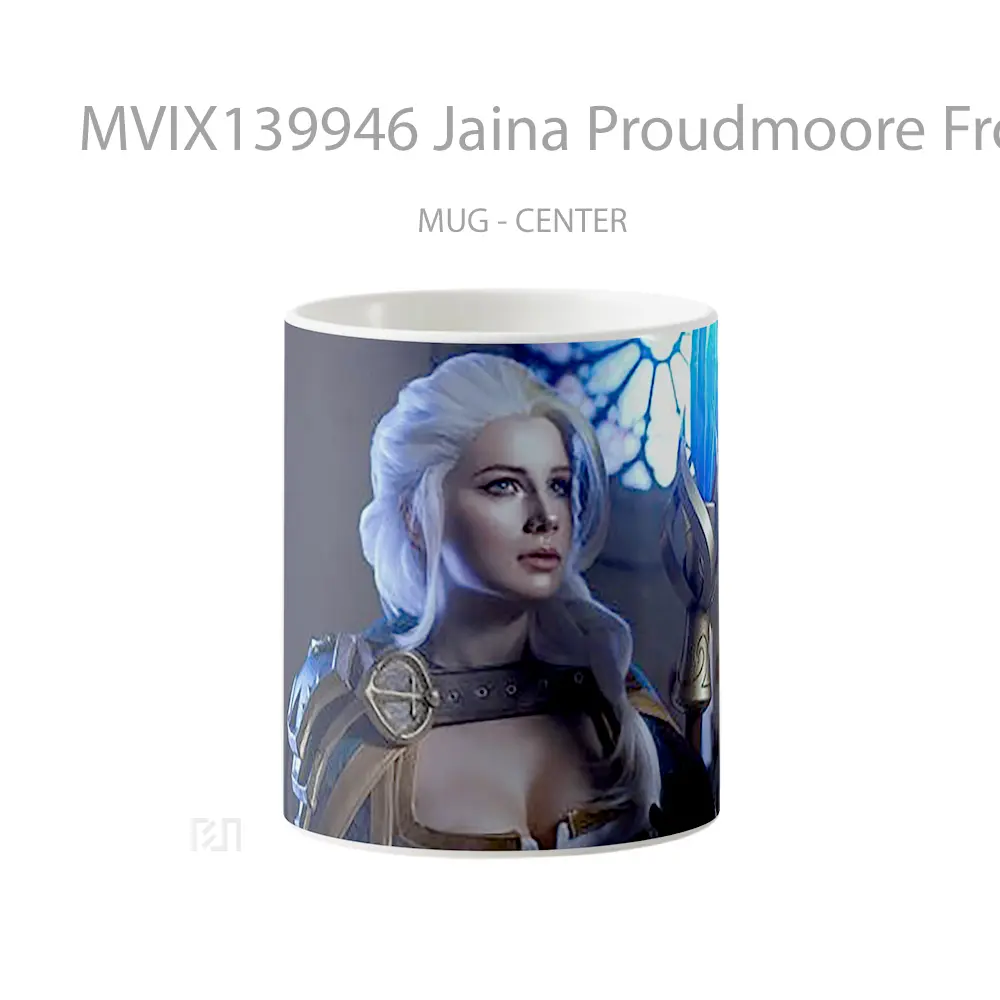 Mug Jaina Proudmoore From The World Of Warcraft Gelas Keramik Unik
