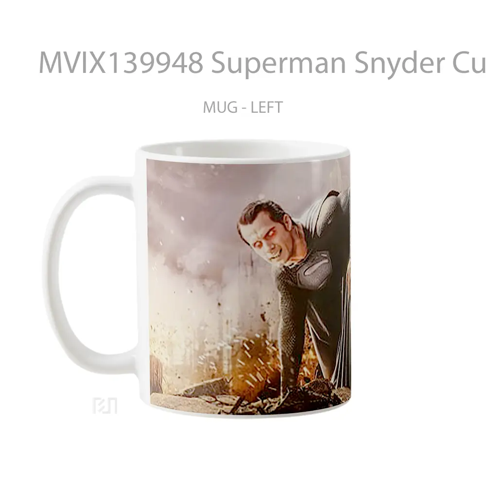 Mug Superman Snyder Cut Gelas Superhero - All-side / Desain