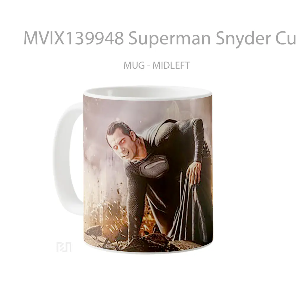 Mug Superman Snyder Cut Gelas Superhero - All-side / Desain