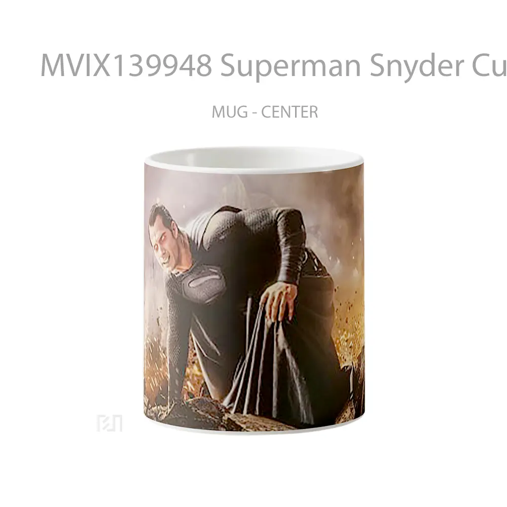 Mug Superman Snyder Cut Gelas Superhero