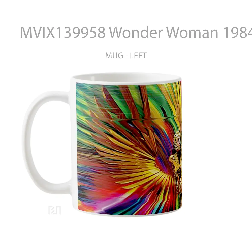 Mug Wonder Woman 1984 V2 Gelas Superhero - All-side / Desain