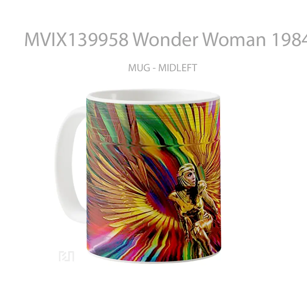 Mug Wonder Woman 1984 V2 Gelas Superhero - All-side / Desain