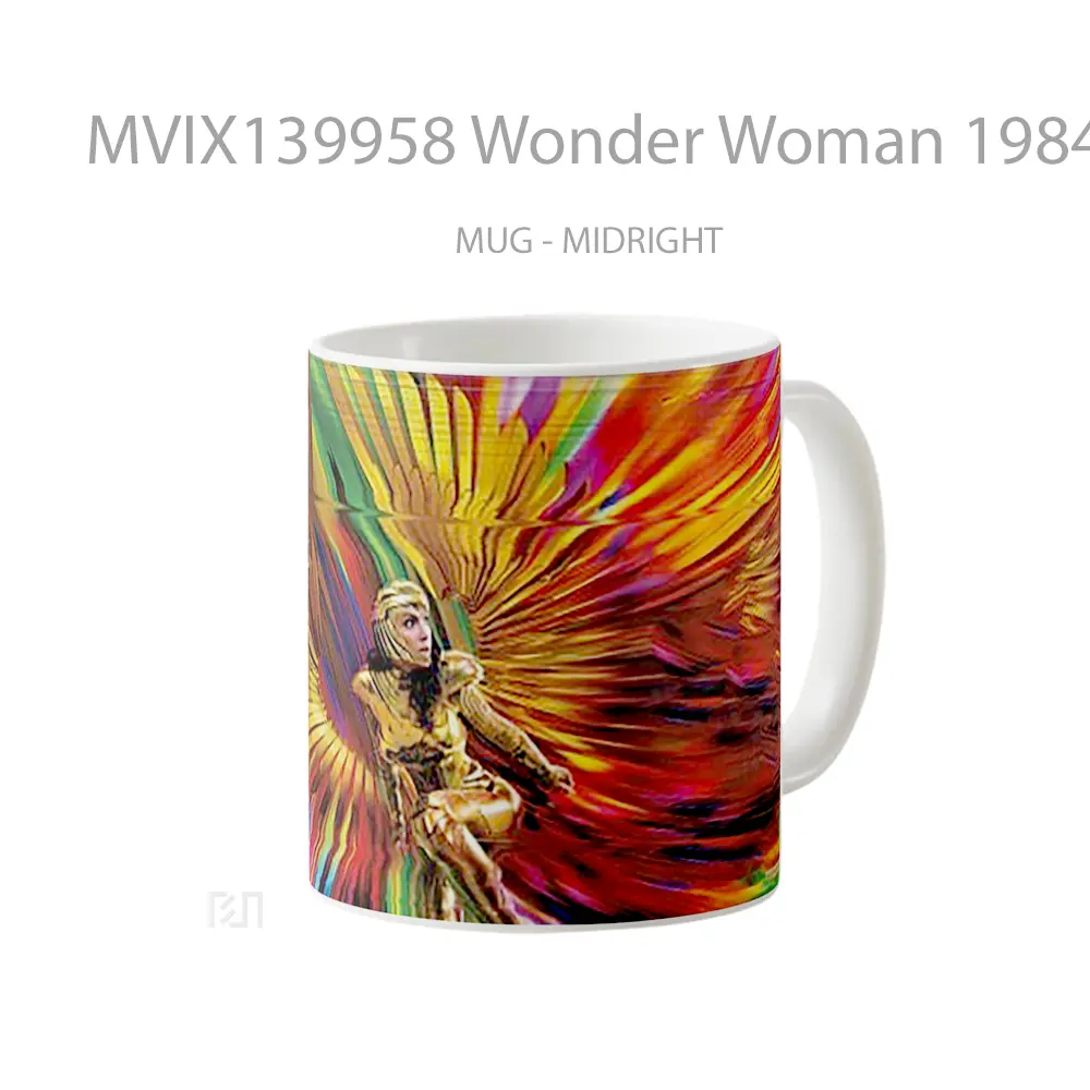 Mug Wonder Woman 1984 V2 Gelas Superhero - All-side / Desain