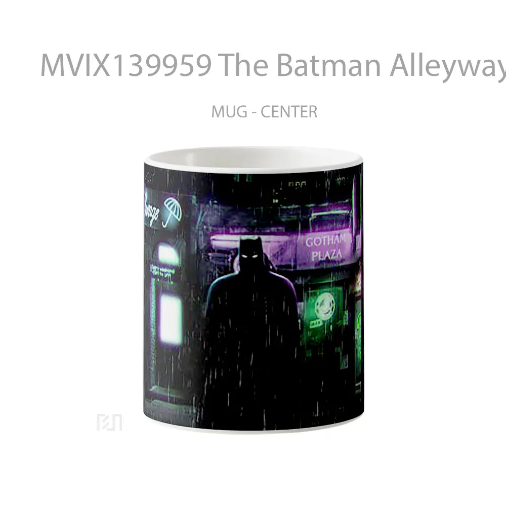 Mug The Batman Alleyway Gelas Superhero