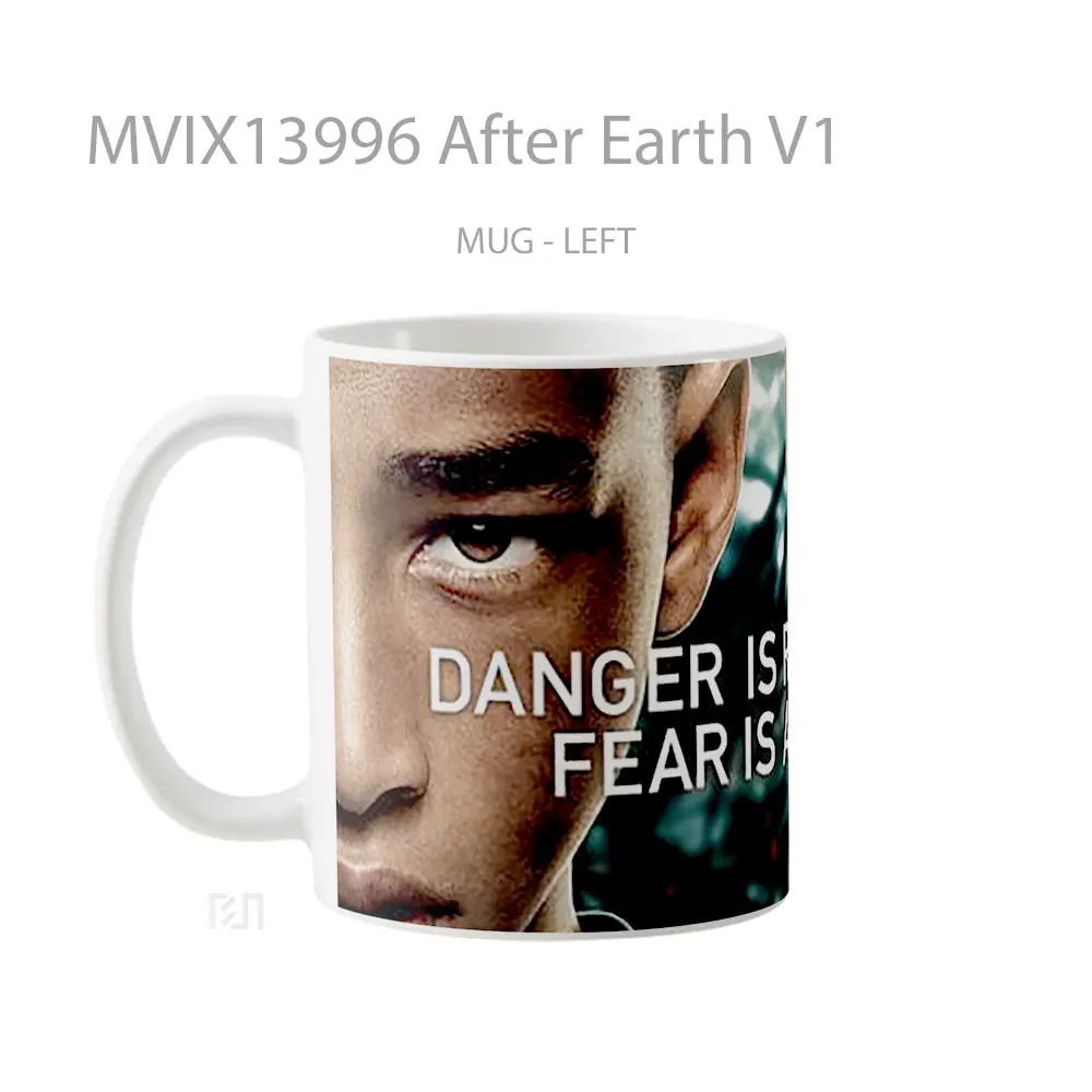 Mug After Earth V1 Gelas Keramik Unik - All-side / Desain