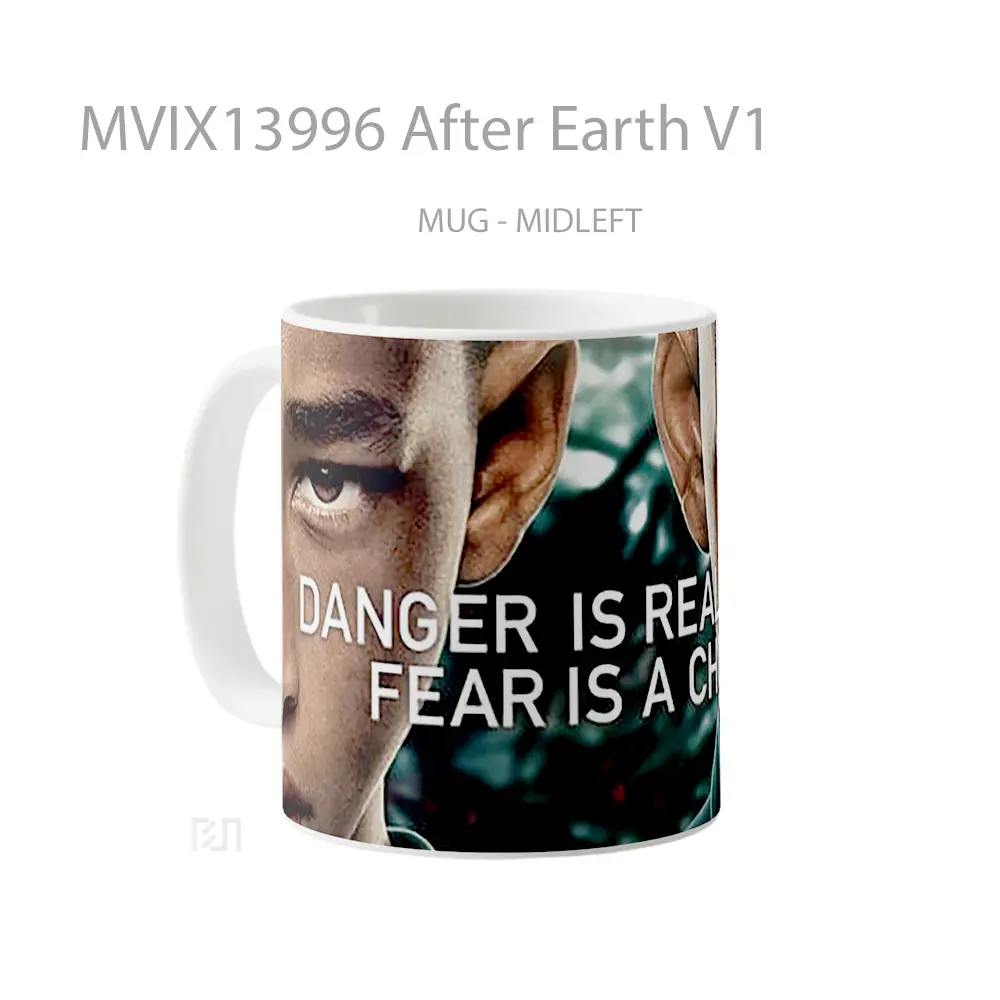 Mug After Earth V1 Gelas Keramik Unik - All-side / Desain