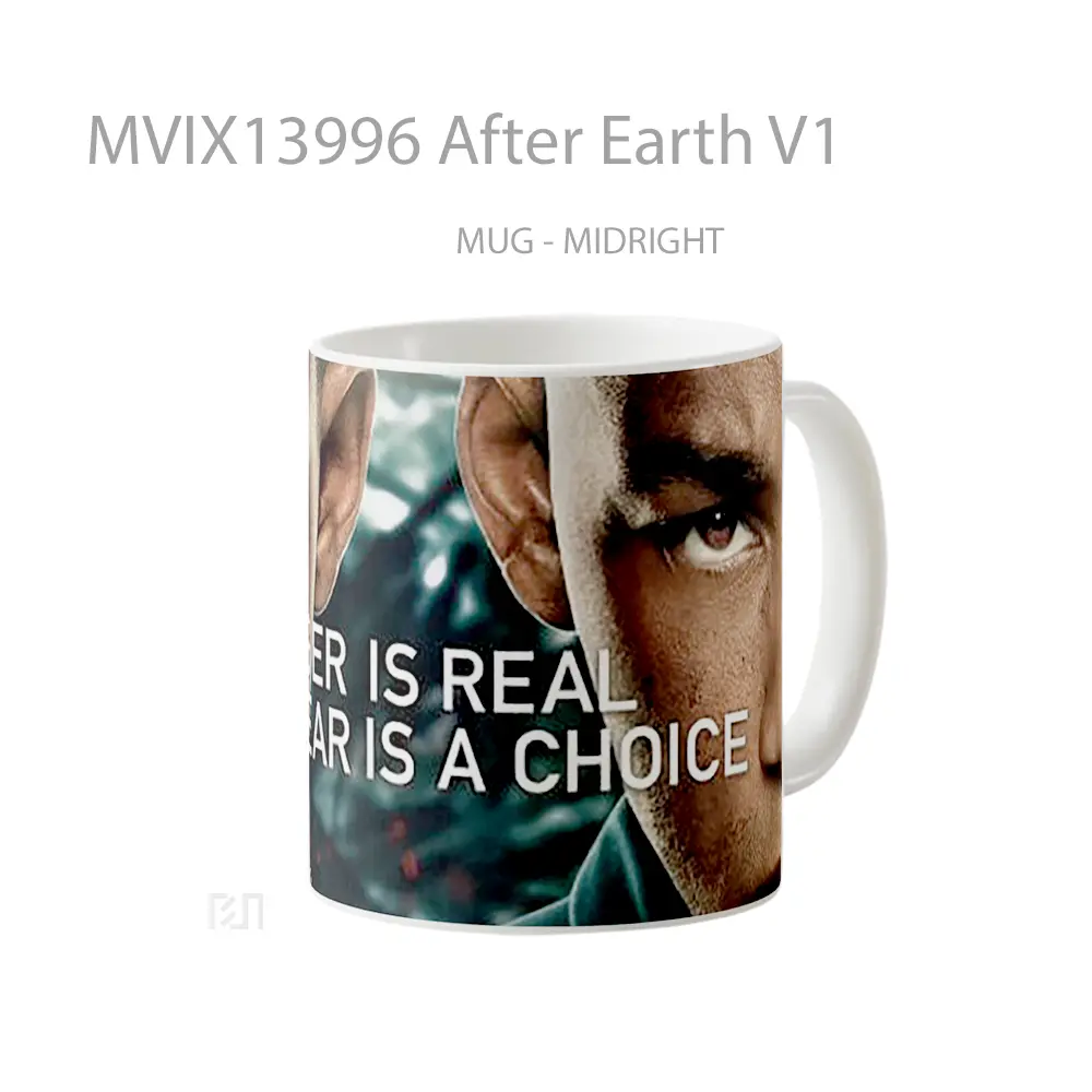 Mug After Earth V1 Gelas Keramik Unik - All-side / Desain