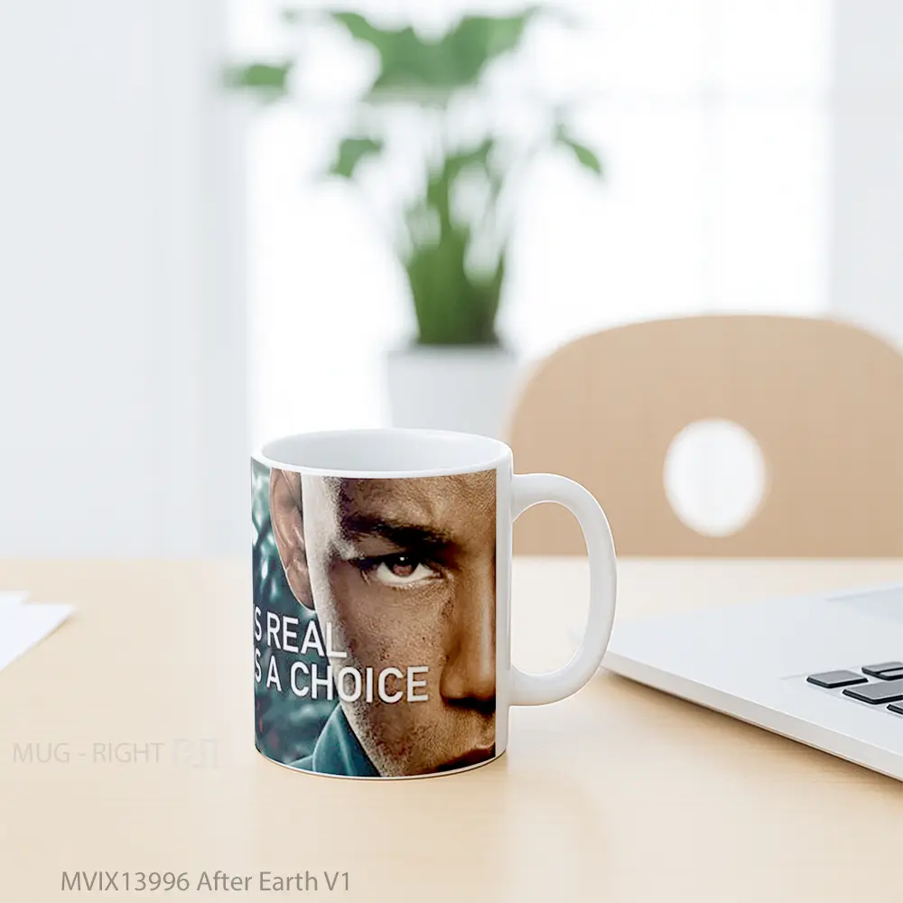 Mug After Earth V1 Gelas Keramik Unik - All-side / Desain