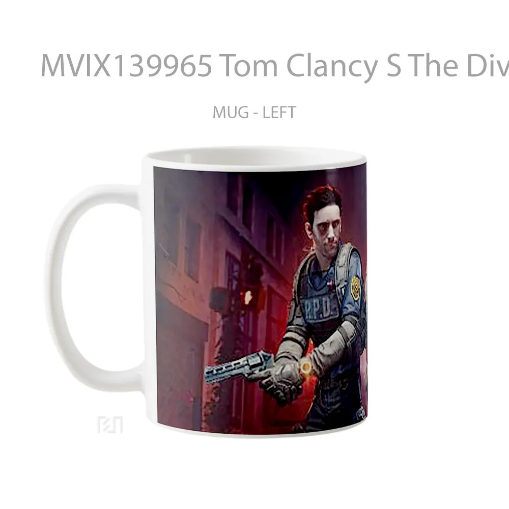 Mug Tom Clancy S The Division 2 2021 Gelas Keramik Unik - All-side / Desain