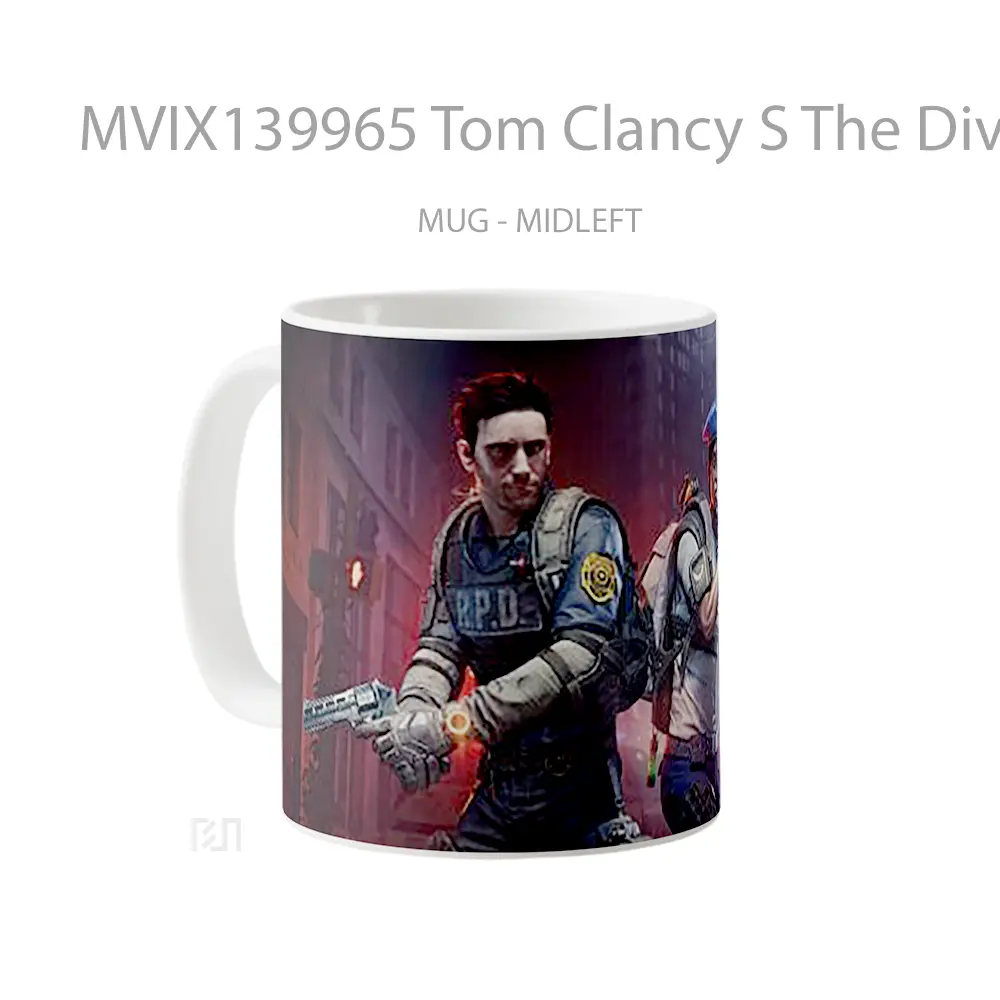Mug Tom Clancy S The Division 2 2021 Gelas Keramik Unik - All-side / Desain