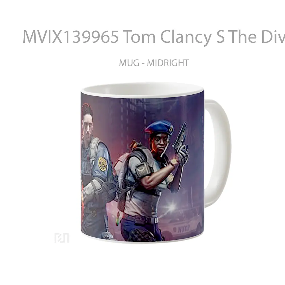 Mug Tom Clancy S The Division 2 2021 Gelas Keramik Unik - All-side / Desain