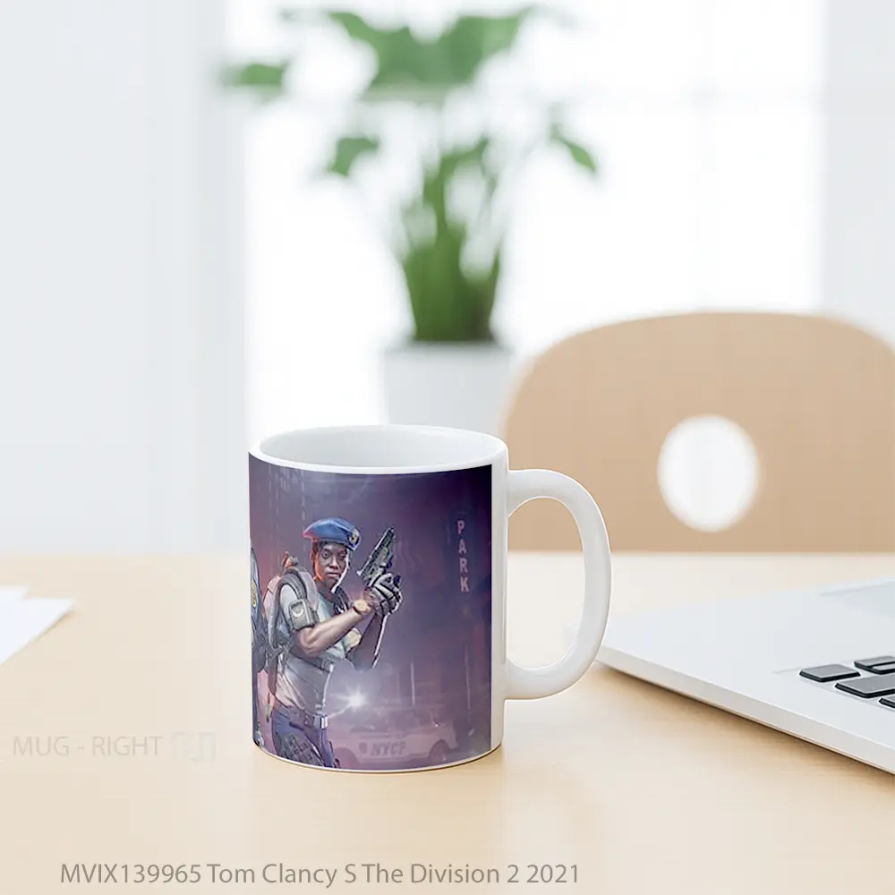 Mug Tom Clancy S The Division 2 2021 Gelas Keramik Unik - All-side / Desain