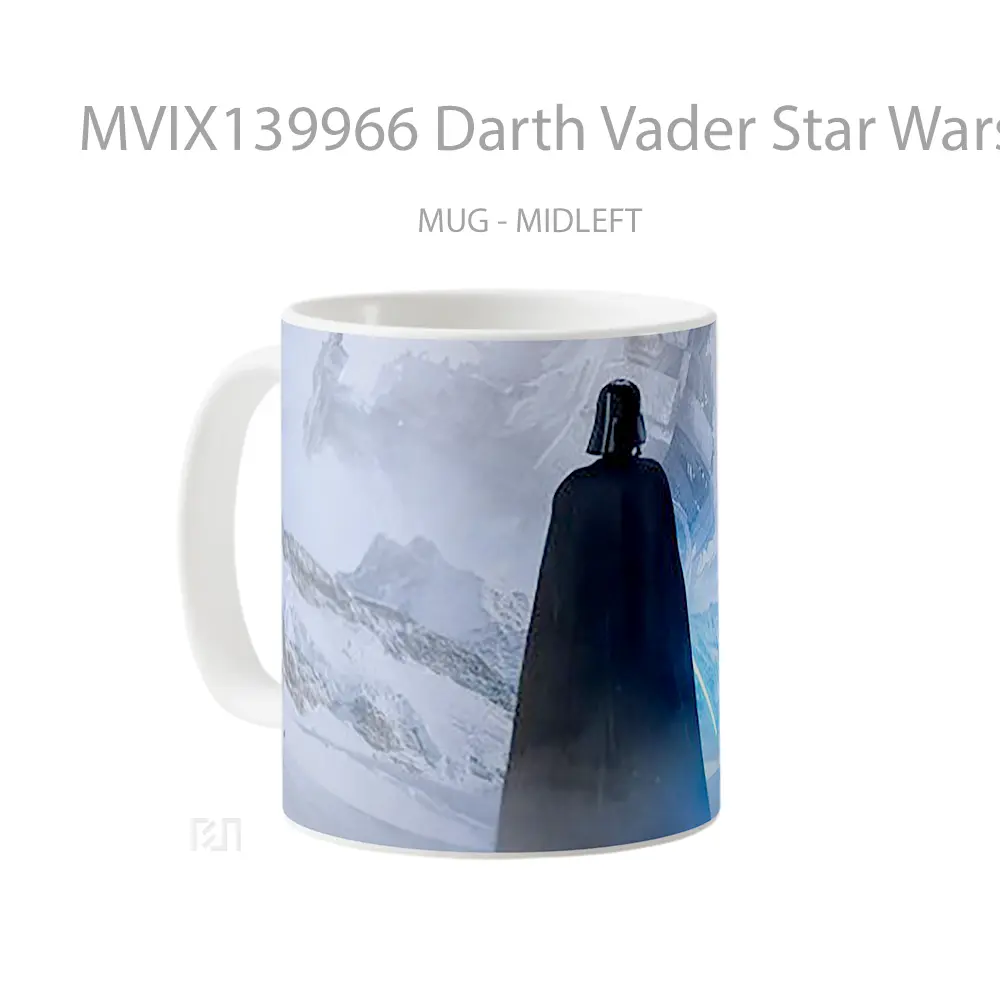 Mug Darth Vader Star Wars Character Gelas Star Wars - All-side / Desain