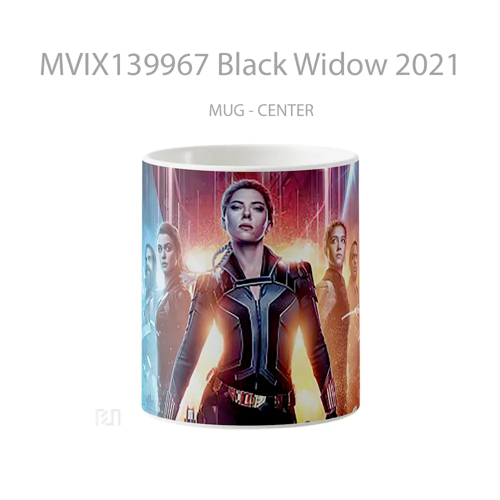 Mug Black Widow 2021 Gelas Superhero