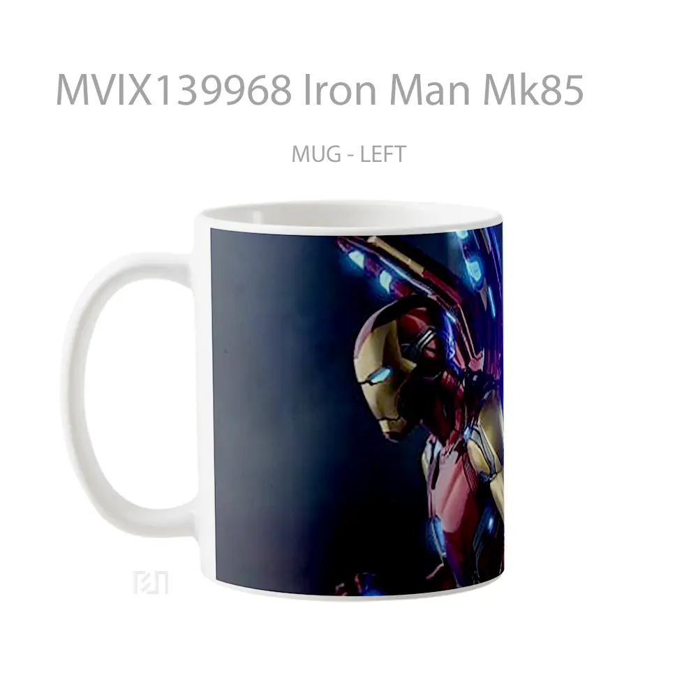 Mug Iron Man Mk85 Gelas Superhero - All-side / Desain