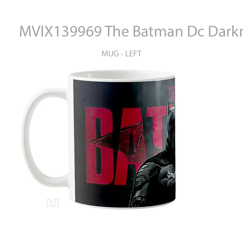 Mug The Batman Dc Darkness Gelas Superhero - All-side / Desain