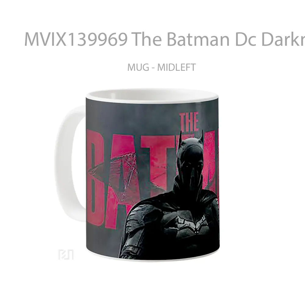 Mug The Batman Dc Darkness Gelas Superhero - All-side / Desain