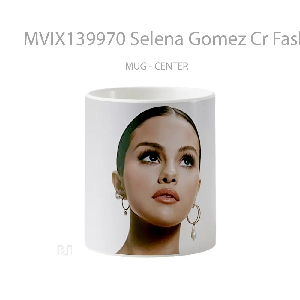 Mug Selena Gomez Cr Fashion Gelas Selebriti