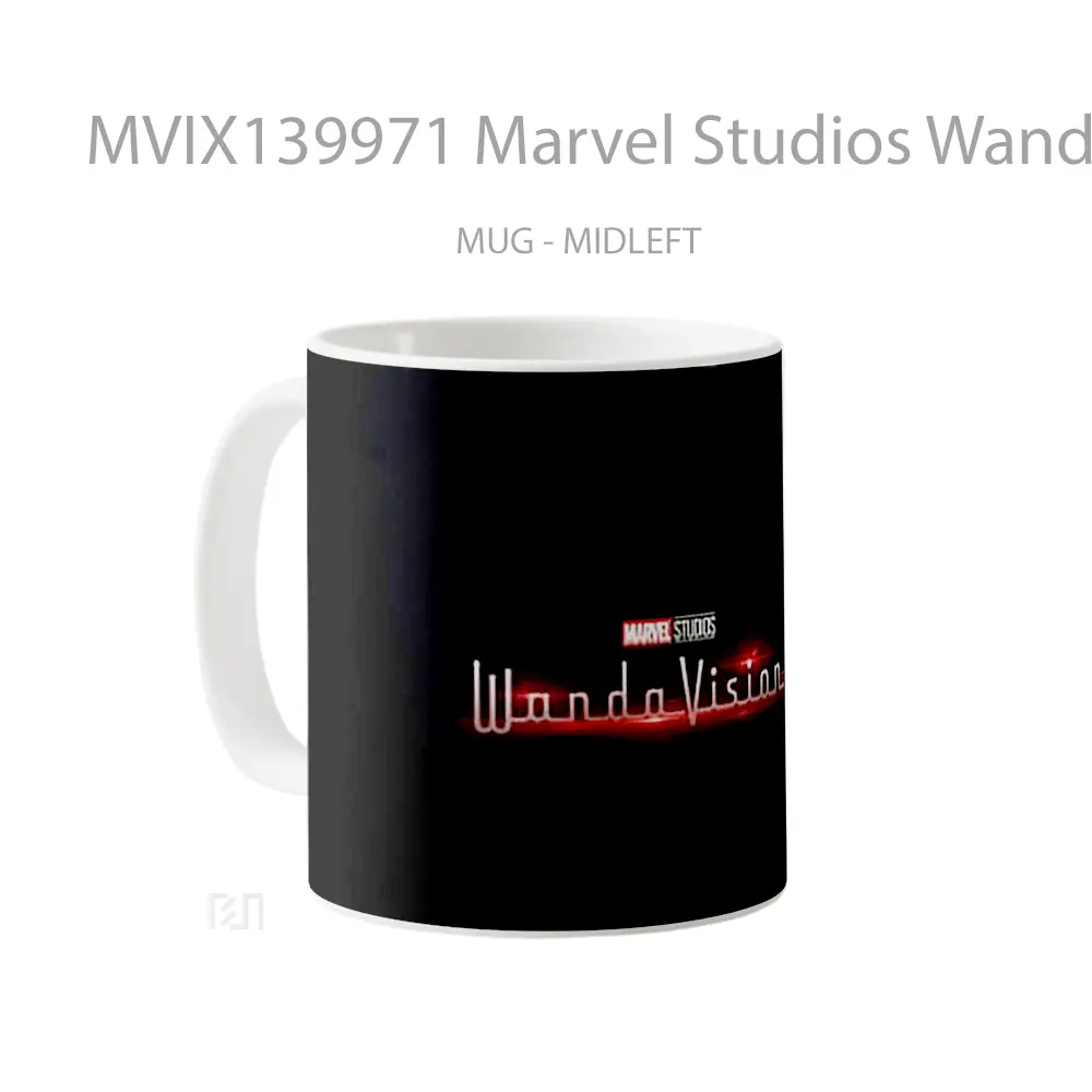 Mug Marvel Studios Wandavision Gelas Superhero - All-side / Desain