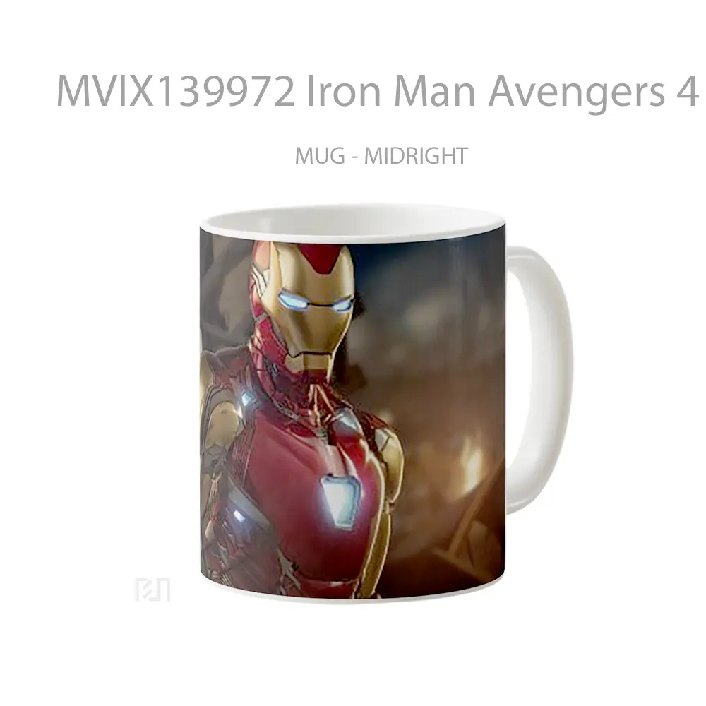 Mug Iron Man Avengers 4 Gelas Superhero - All-side / Desain