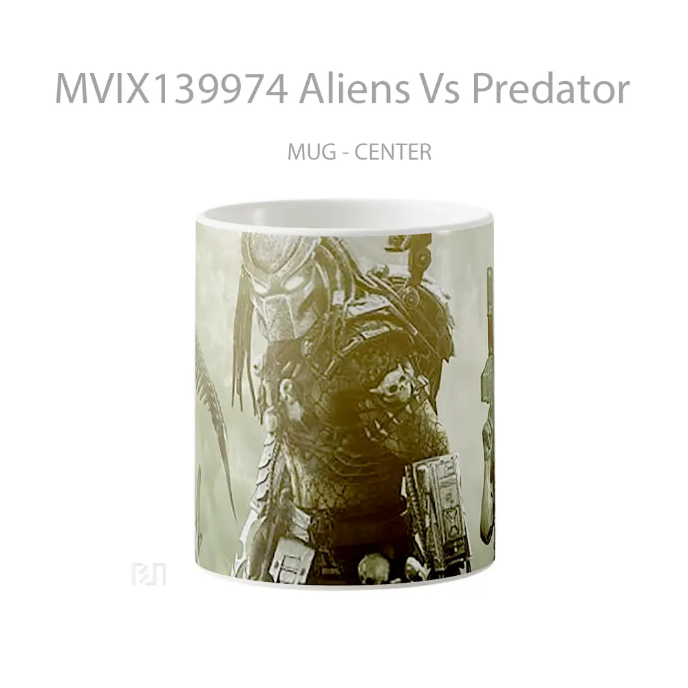 Mug Aliens Vs Predator Gelas Keramik Unik