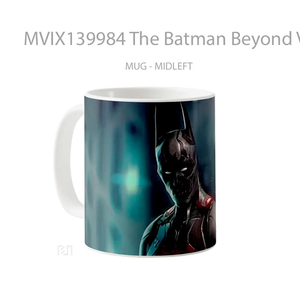 Mug The Batman Beyond V2 Gelas Superhero - All-side / Desain