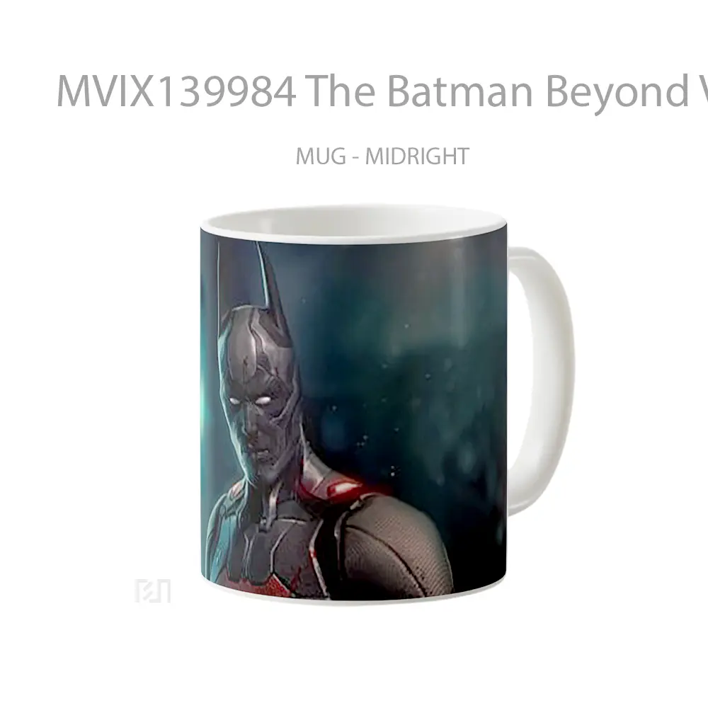 Mug The Batman Beyond V2 Gelas Superhero - All-side / Desain
