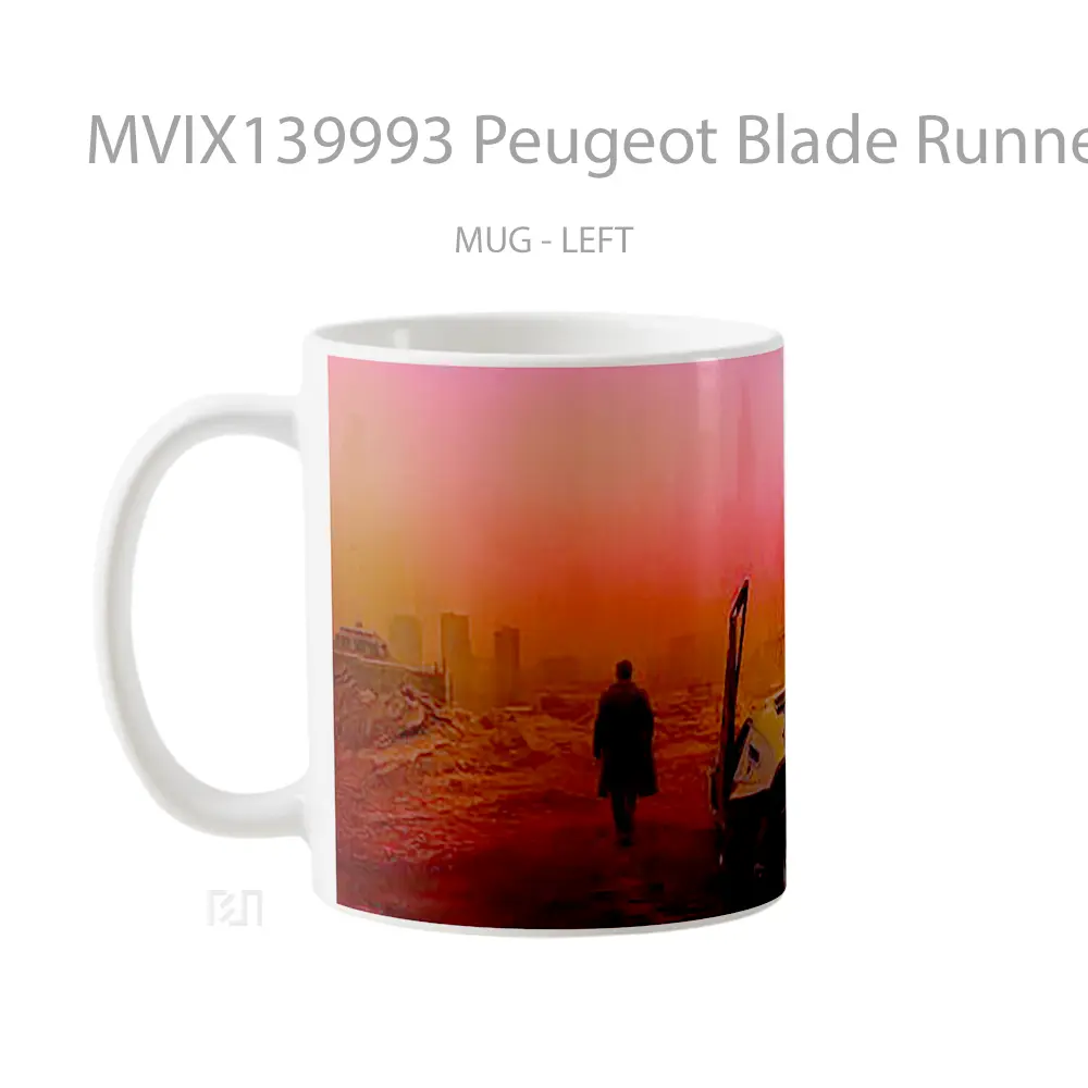 Mug Peugeot Blade Runner 2049 Gelas Keramik Unik - All-side / Desain
