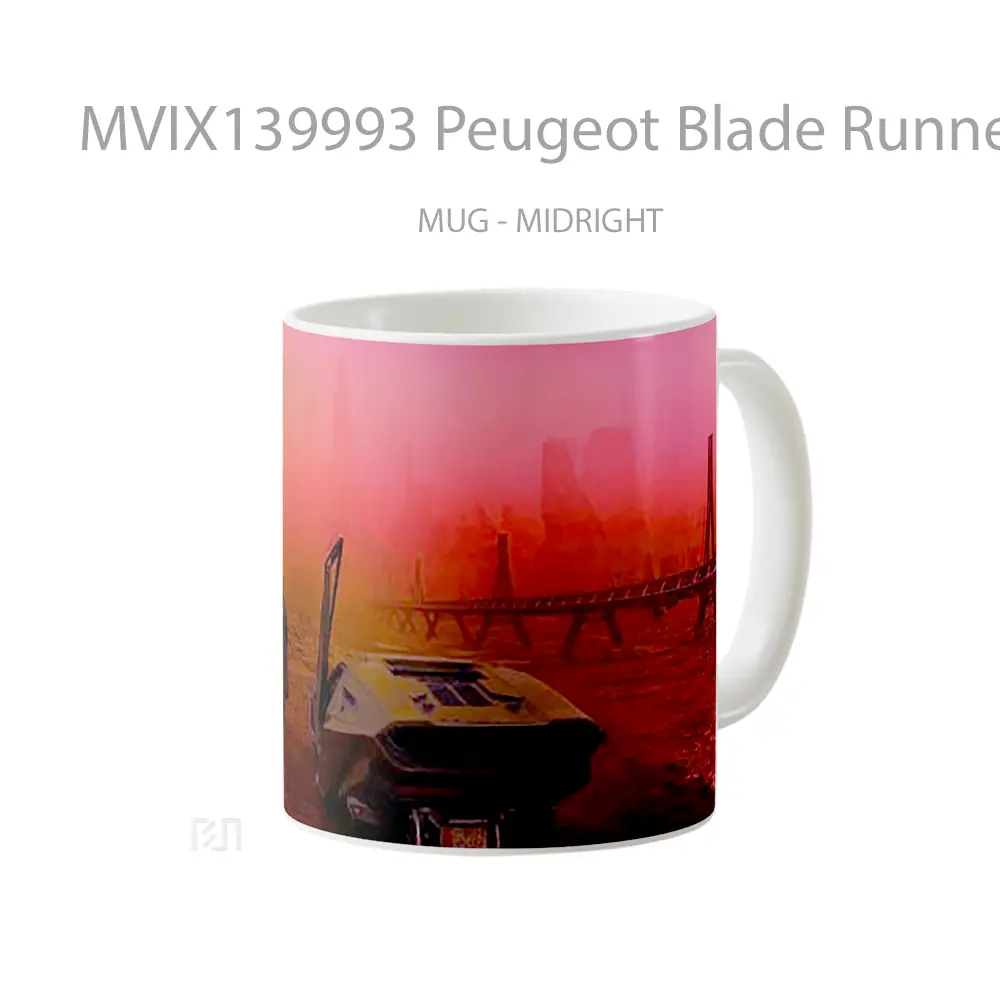 Mug Peugeot Blade Runner 2049 Gelas Keramik Unik - All-side / Desain