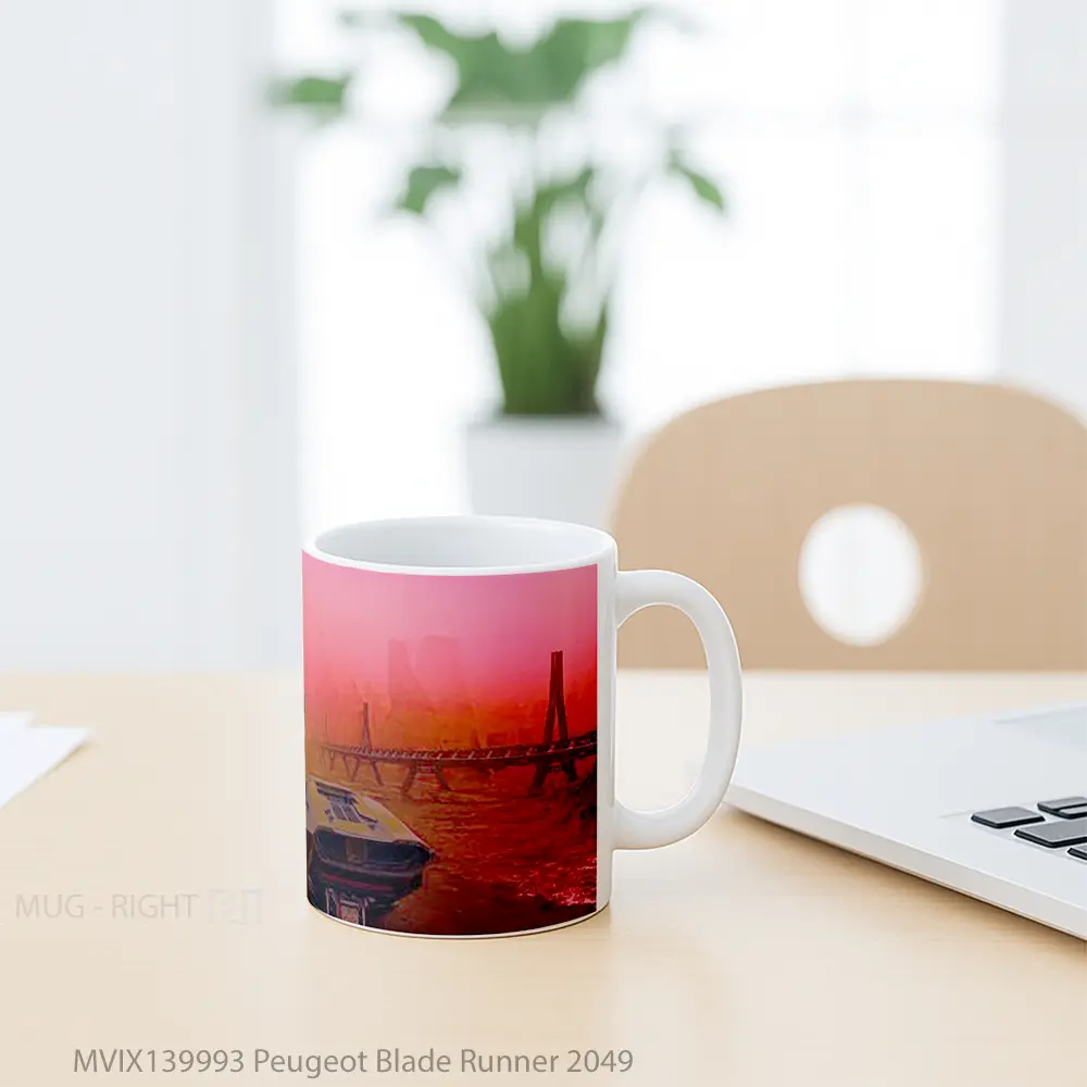 Mug Peugeot Blade Runner 2049 Gelas Keramik Unik - All-side / Desain