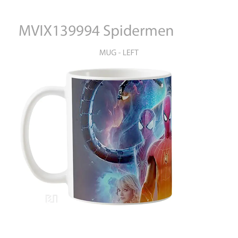 Mug Spidermen Gelas Keramik Unik - All-side / Desain