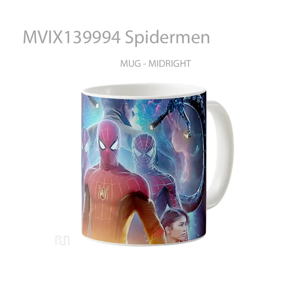 Mug Spidermen Gelas Keramik Unik - All-side / Desain