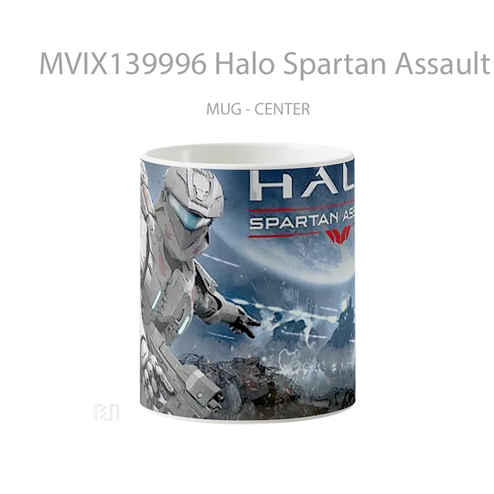 Mug Halo Spartan Assault Cangkir Gamer
