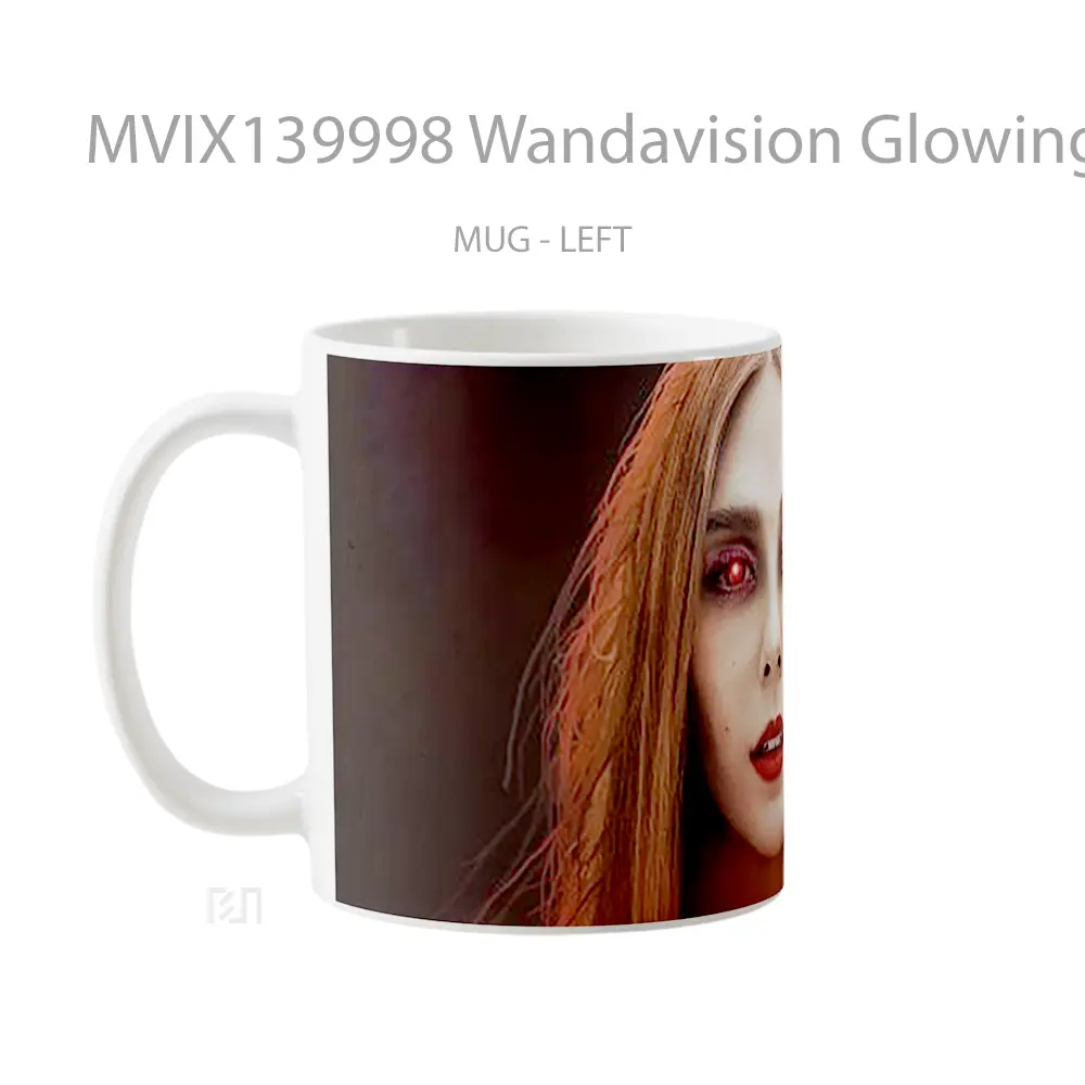 Mug Wandavision Glowing Eyes Gelas Keramik Unik - All-side / Desain