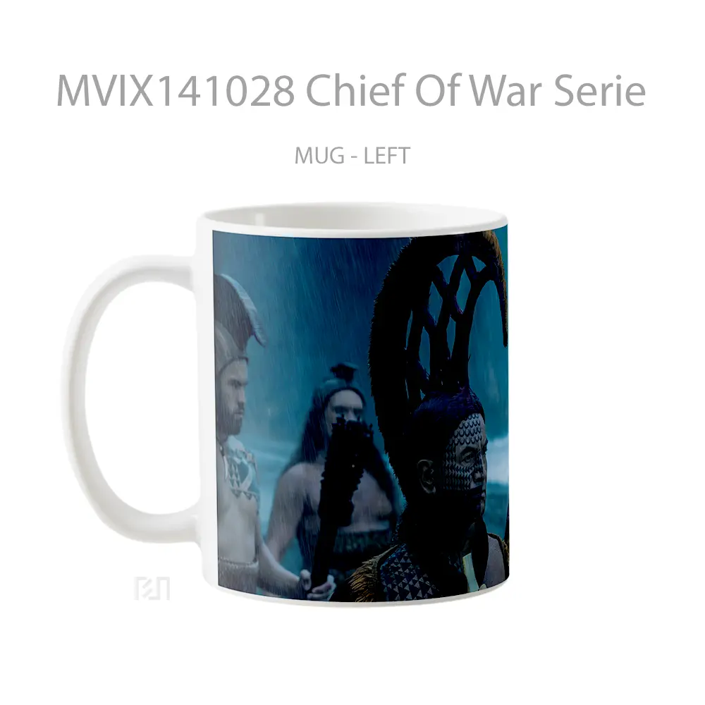 Mug Chief Of War Serie Gelas Keramik Unik - All-side / Desain