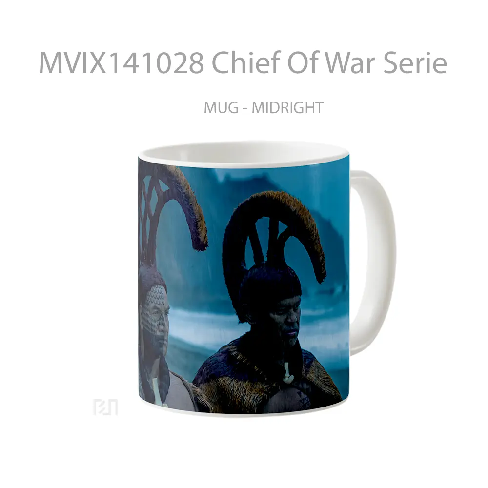 Mug Chief Of War Serie Gelas Keramik Unik - All-side / Desain