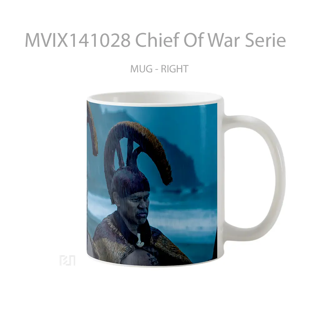 Mug Chief Of War Serie Gelas Keramik Unik - All-side / Desain