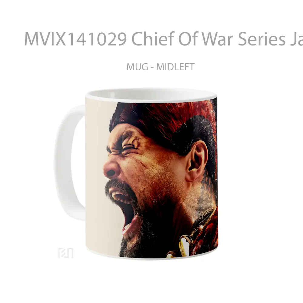 Mug Chief Of War Series Jason Momo Gelas Keramik Unik - All-side / Desain