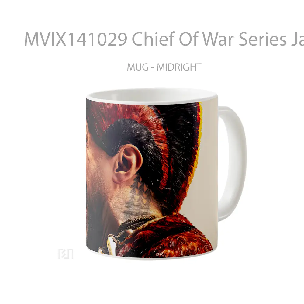Mug Chief Of War Series Jason Momo Gelas Keramik Unik - All-side / Desain
