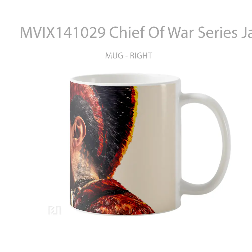 Mug Chief Of War Series Jason Momo Gelas Keramik Unik - All-side / Desain