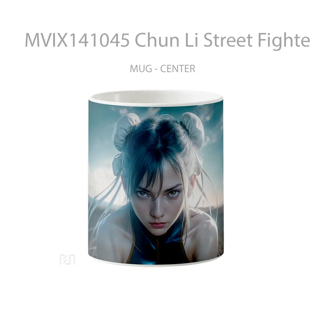 Mug Chun Li Street Fighter Gelas Keramik Unik