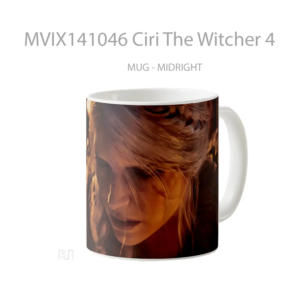 Mug Ciri The Witcher 4 Gelas Keramik Unik - All-side / Desain
