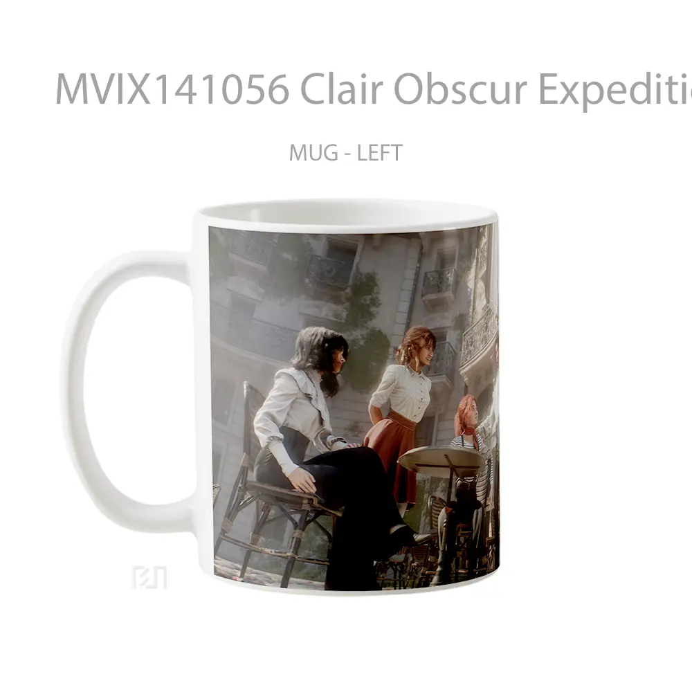 Mug Clair Obscur Expedition 33 Game Character Cangkir Gamer - All-side / Desain