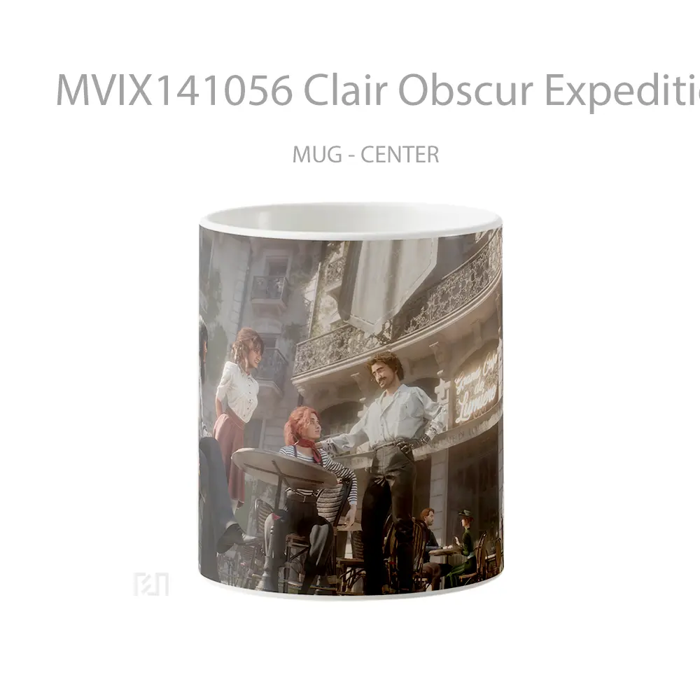Mug Clair Obscur Expedition 33 Game Character Cangkir Gamer